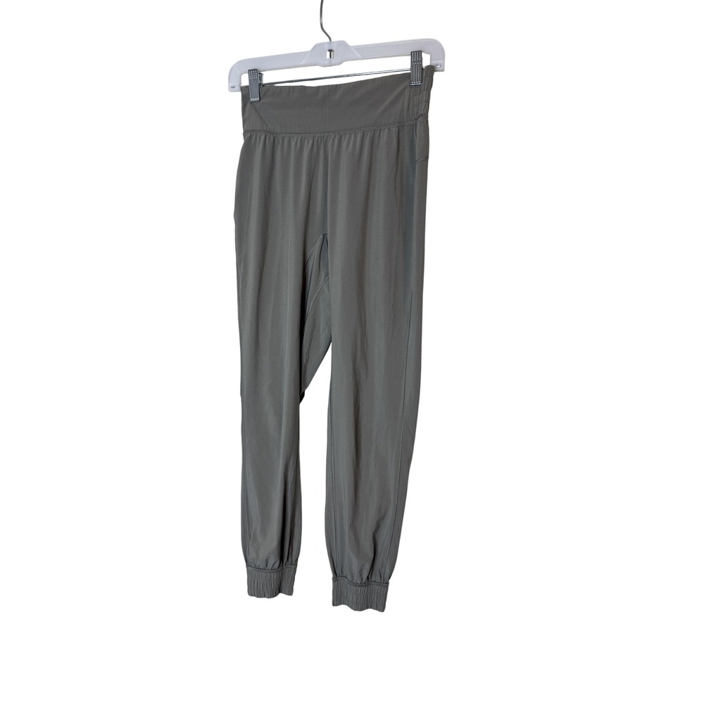 Lululemon Jogger Pants Womens 4‎ Gray Dance Studio Lightweight Woven Athletic